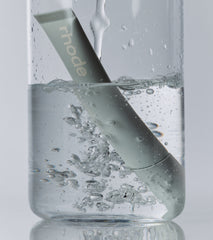 plt in glass of water